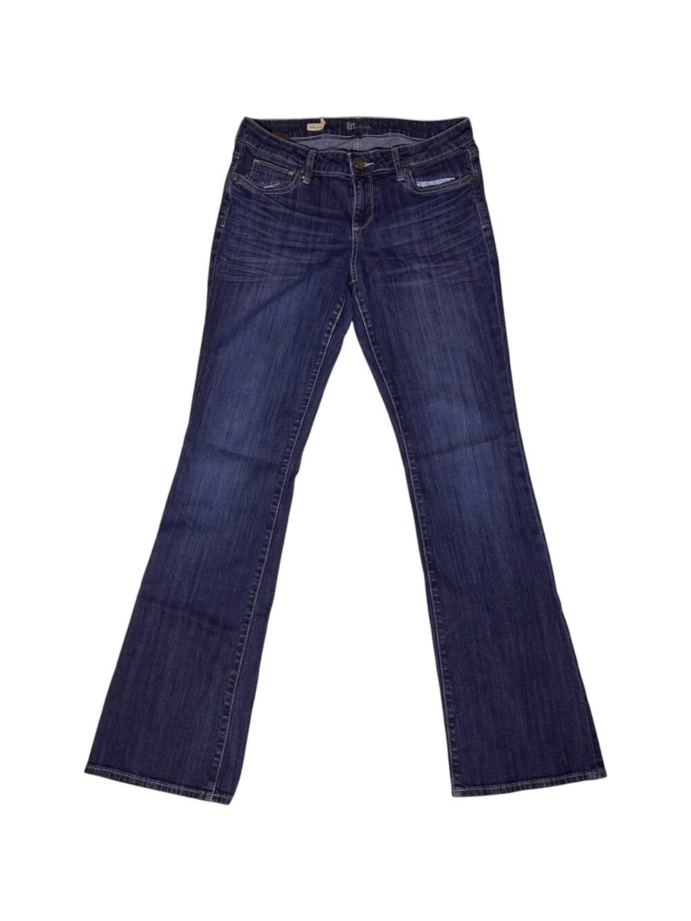 KUT from the Kloth Dark Wash Jeans Karen Baby Bootcut Women's 8  Y2k Western